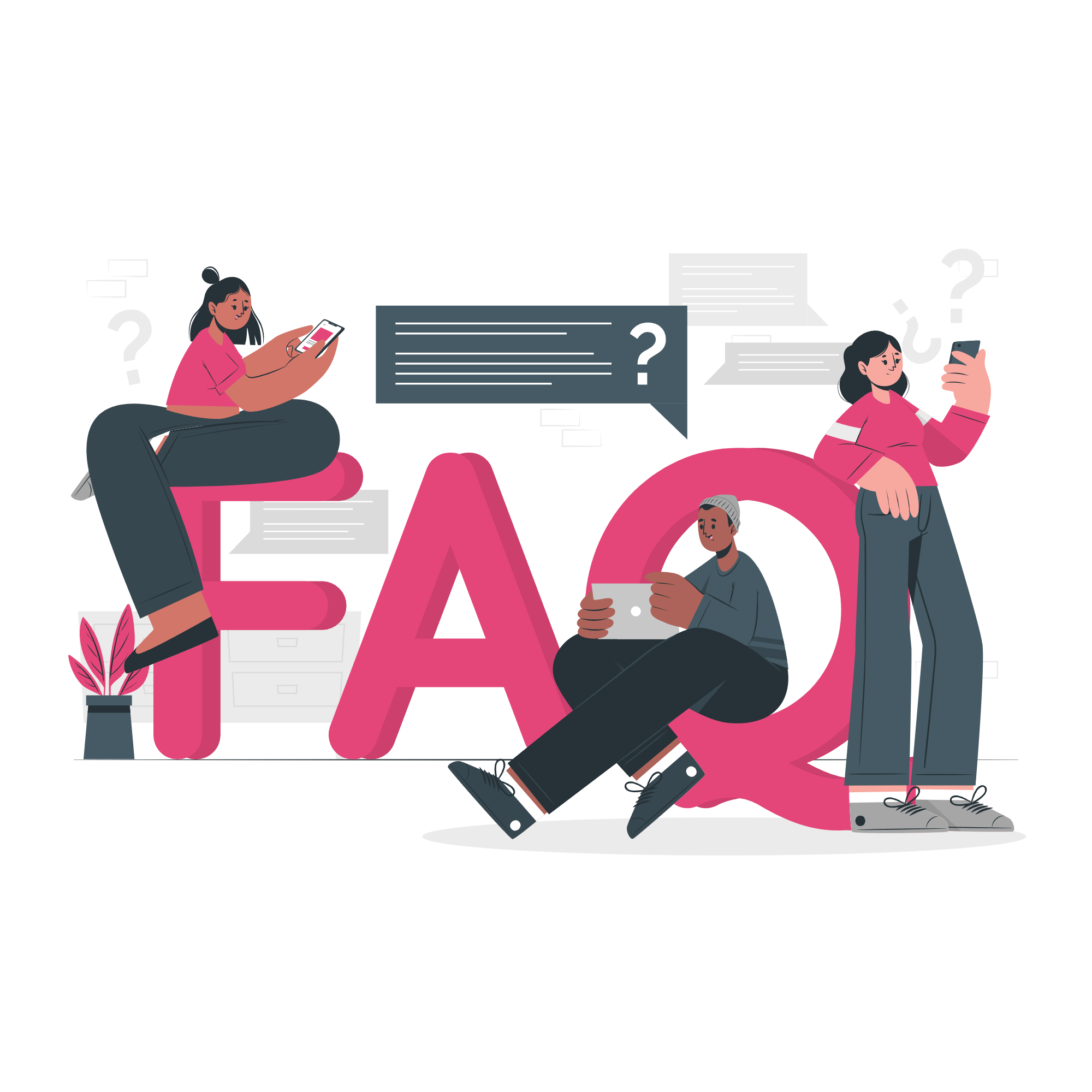 FAQ illustration